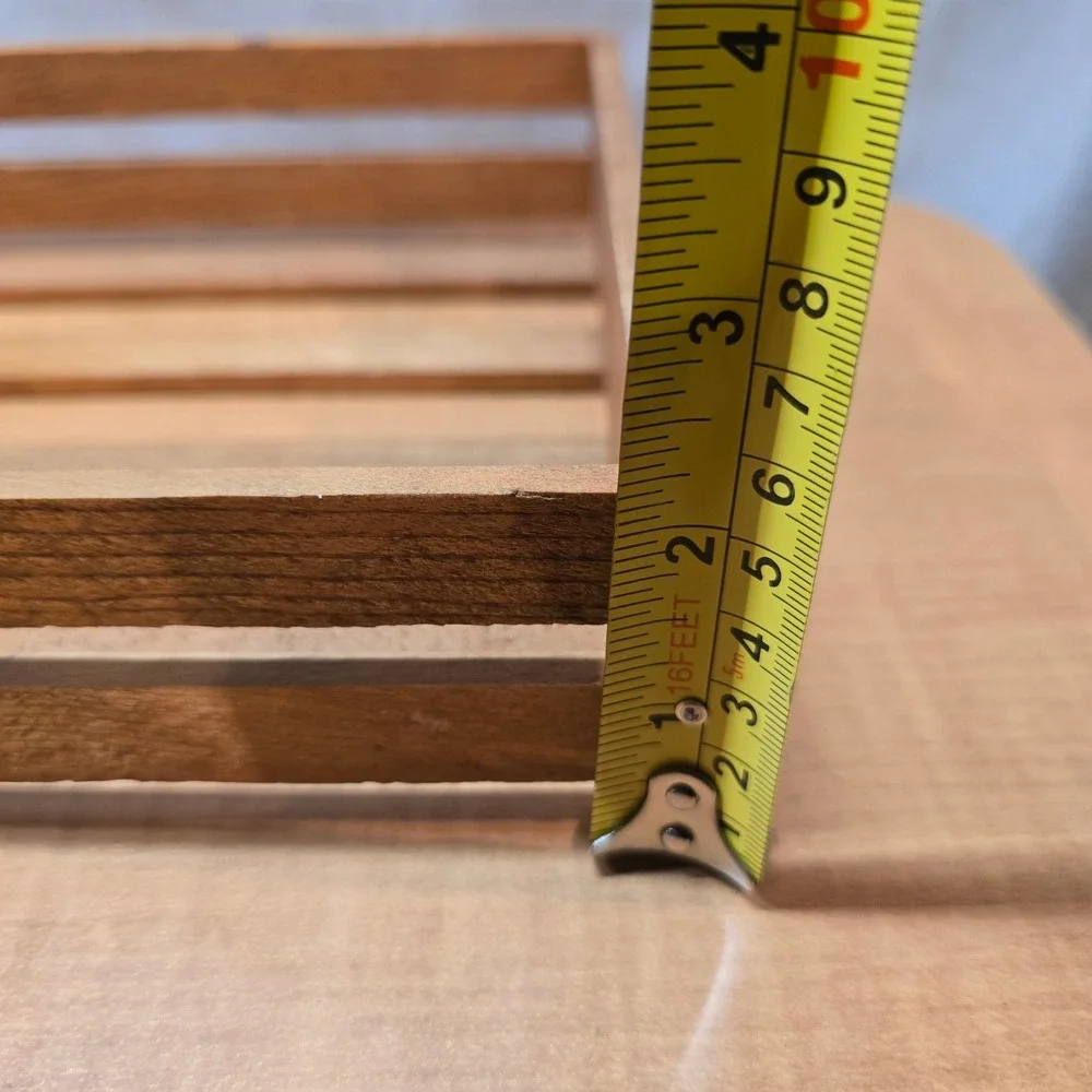 Two Wooden Organizing Boxes Shelves‎ Storage 11